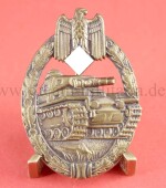 Panzerkampfabzeichen in Bronze (W) hohl