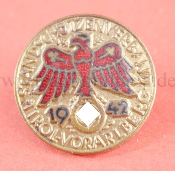 Gauleistungsabzeichen in Gold 1942 Standschützenverband Tirol-Vorarlberg