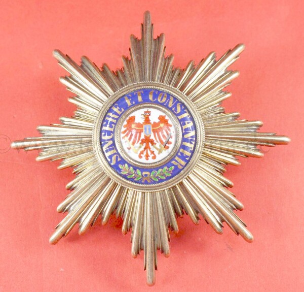 Roter Adler Orden – Bruststern zum Grosskreuz  (Joh. Wagner & Sohn)