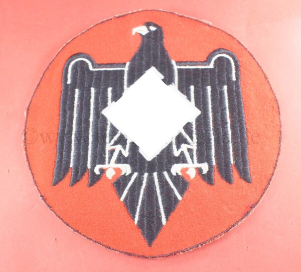 Brustabzeichen für den Sportanzug NSRL Olympische Spiele 1936