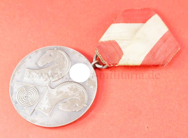 Silbermedaille Hannover Festschiessen des Gaues Nordsee 1936 (990 Silber) -  SELTEN