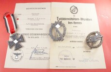 Nachlass Gefr. H&uuml;bner Fallschirmj&auml;ger-Bataillon...