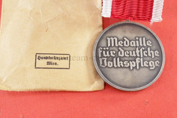 Medaille für deutsche Volkspflege mit Tüte