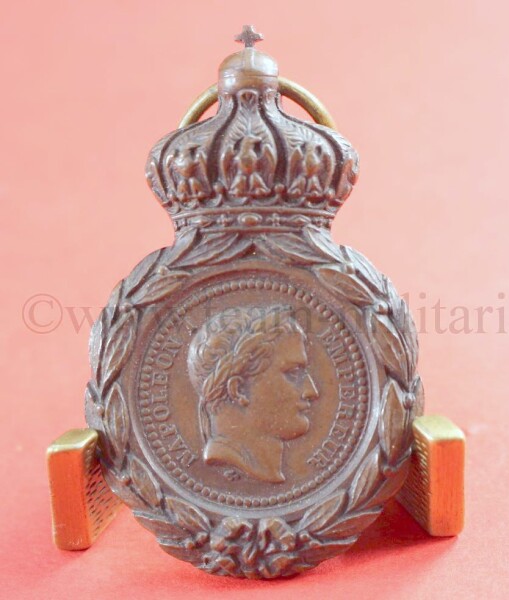 Helenamedaille - Médaille de Sainte-Hélène 1857 Napoleon I Bronze