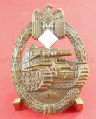 fr&uuml;hes Panzerkampfabzeichen in Bronze - SELTEN