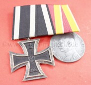 2-fach Ordensspange Baden Eisernes Kreuz