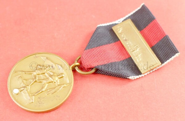 Medaille 1.Oktober Sudetenland mit Prager Burg - TOPCONDITION