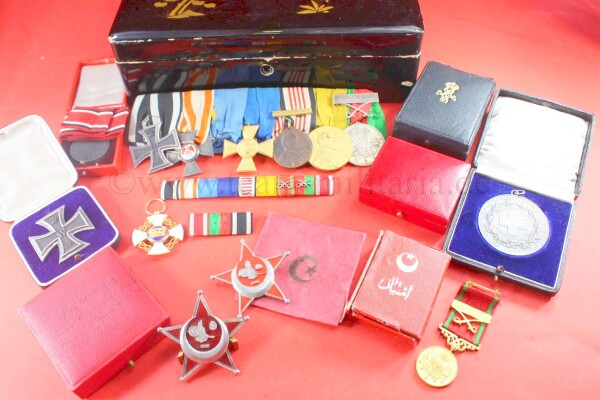Nachlass Kämpfers erster Weltkrieg goldene Liakat-Medaille