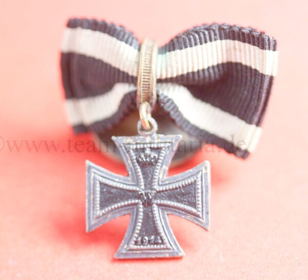 Miniatur Knopflochdeko Eisernes Kreuz 1914