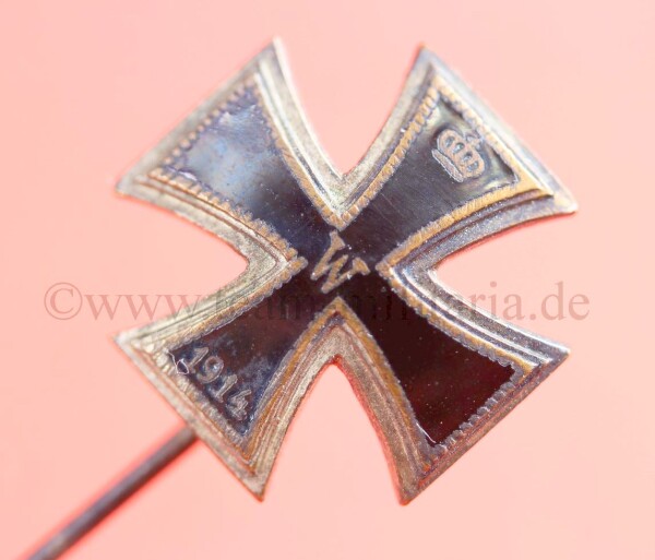 Miniatur Eisernes Kreuz 1.Klasse 1914 emaillierte Version
