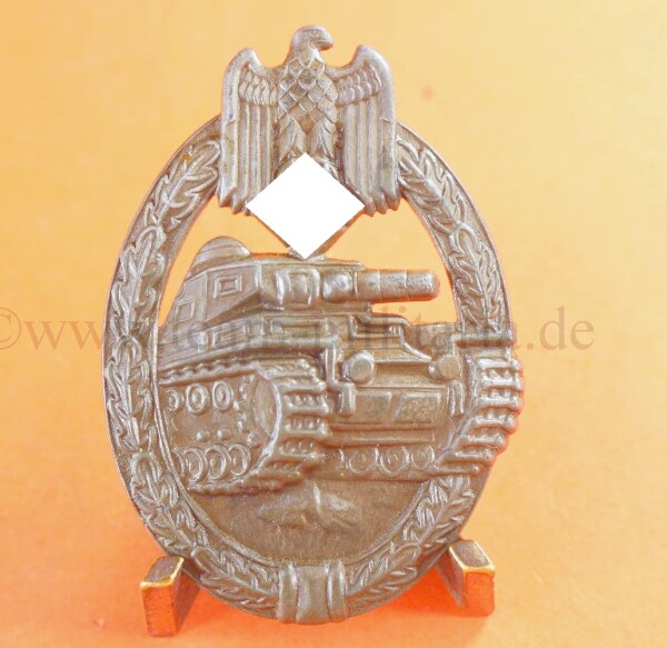 Panzerkampfabzeichen in Bronze (Schickle) (hohl) -TOP CONDITION