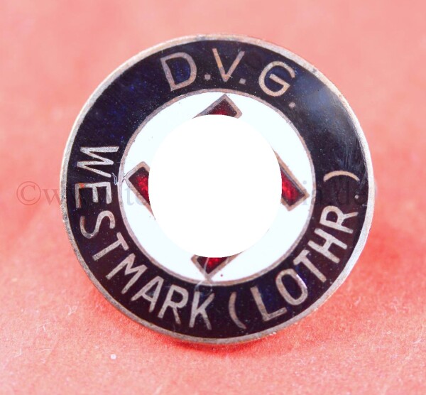 Mitgliedsabzeichen Reichsgau Elsass Lothringen D.V.G. (Deutsche Volksgemeinschaft Westmark)