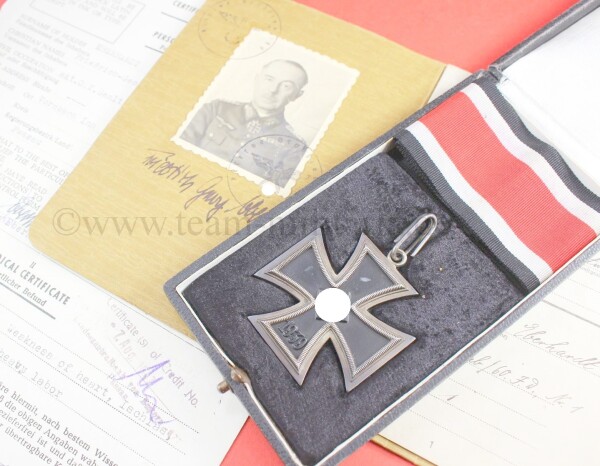 Ritterkreuz des Eisernes Kreuzes Generalleutnant Eberhardt (XXIV. Armeekorps)