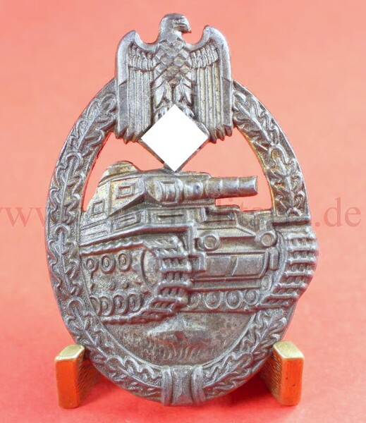 Panzerkampfabzeichen in Bronze (Rettenmaier sogenannter Flatback)