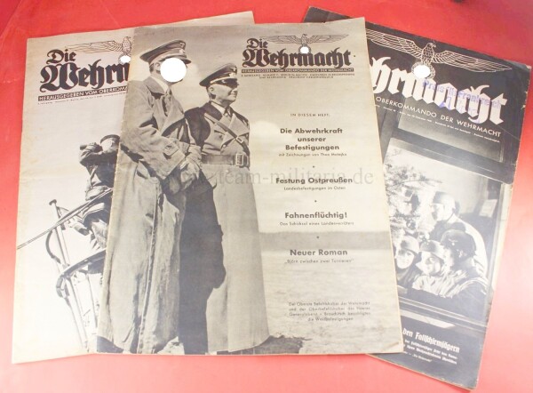 3 x Die Wehrmacht Zeitschrift