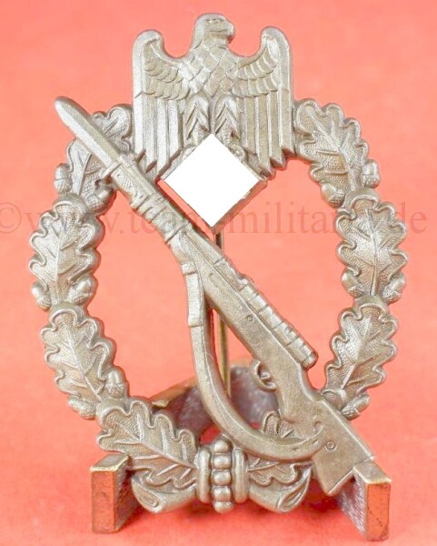 Infanteriesturmabzeichen in Bronze (Funke & Brünninghaus) - TOP STÜCK -