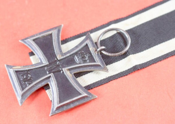 Eisernes Kreuz 2.Klasse 1914 (LV 24) mit Band - SEHR SELTEN