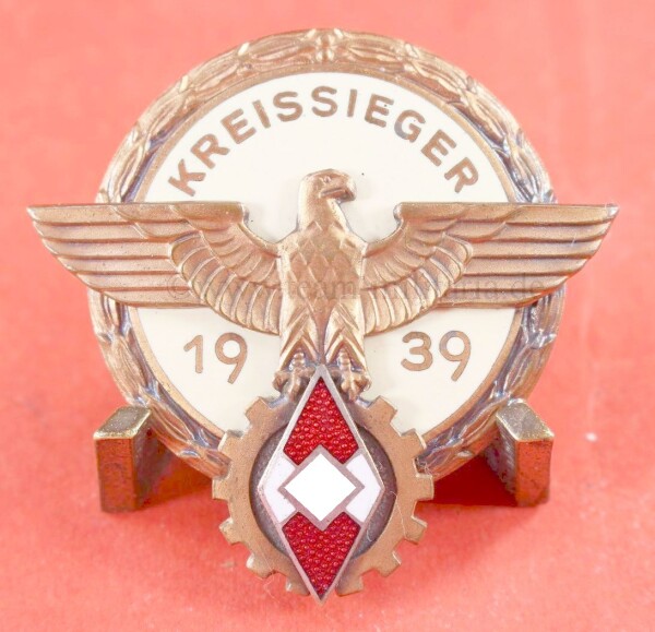 Ehrenzeichen Kreissieger im Reichsberufswettkampf 1939 - MINT CONDITION