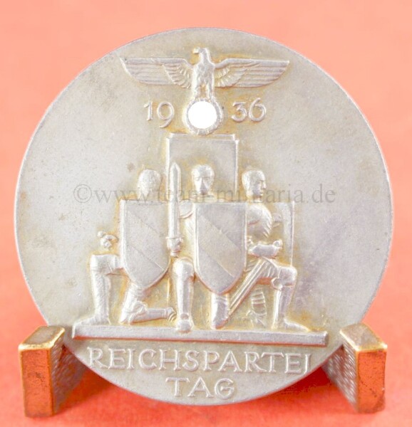 Abzeichen Tagungsabzeichen Reichsparteitag 1936 Berlin