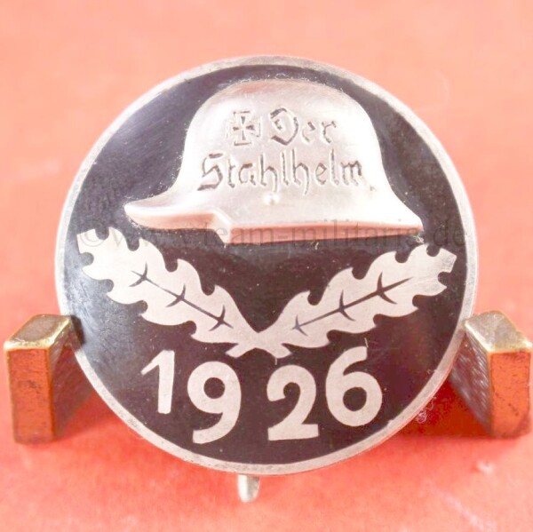 Stahlhelmbund - Diensteintrittsabzeichen 1926 (Silber 935) (VI NS 114)