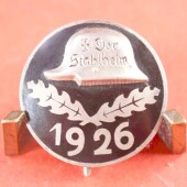 Stahlhelmbund - Diensteintrittsabzeichen 1926 (Silber...