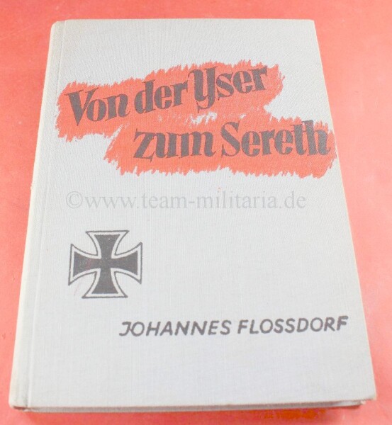 Buch - Von der Yser zum Sereth - Johannes Flossdorf