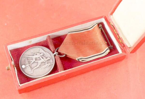 Anschluss Medaille 1. März 1938 Österreich im Etui - TOP SET
