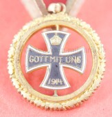 patriotischer Anh&auml;nger Eisernes Kreuz 1914...