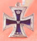 Miniatur zum Eisernen Kreuz 1914 emaillierte Version