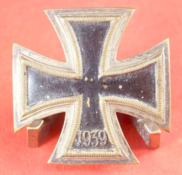 Eisernes Kreuz 1.Klasse 1939 an Schraubscheibenversion (Juncker)