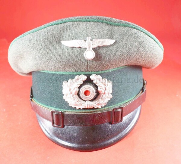 Wehrmacht Heer Gebirgsjäger Schirmmütze für Mannschaften und Unteroffiziere