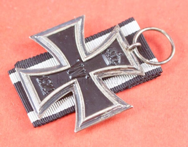 Eisernes Kreuz 2.Klasse 1914 (Godet) am Band - SELTEN