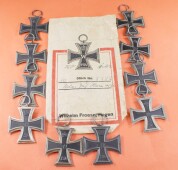 10 x Eisernes Kreuz 2.Klasse 1914 mit Ausgabet&uuml;te KO...