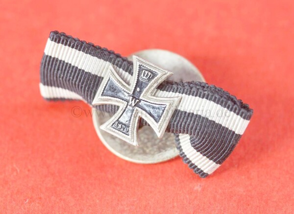 Miniatur Eisernes Kreuz 1.Klasse 1870 Preußen Knopflochdeko