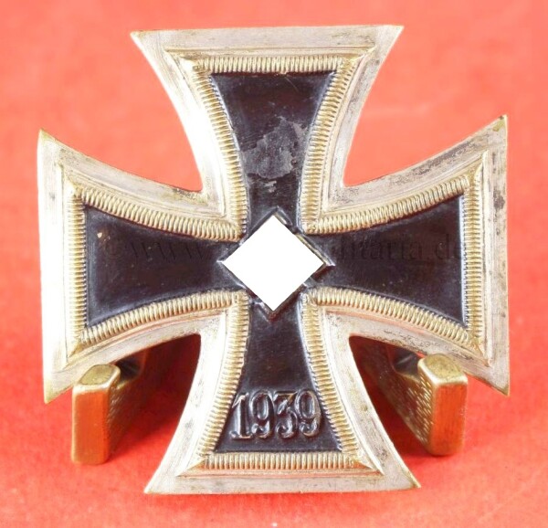 frühes Eisernes Kreuz 1. Klasse 1939 (einteilig) Juncker - EXTREM SELTEN