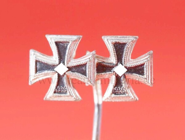 2- fach Miniatur zum Eisernen Kreuz 1. & 2.Klasse 1939