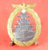 Flottenkriegsabzeichen der Kriegsmarine - MINT CONDITION