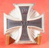 Eisernes Kreuz 1.Klasse 1914 an Strahlenschraubscheibe...