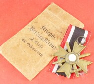 Kriegsverdienstkreuz 2. Klasse 1939 mit Schwertern am...