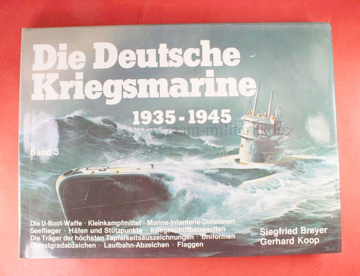 Die Uniformen der deutschen Kriegsmarine 1935-1945 