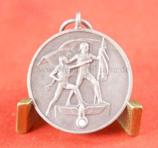 Anschluss Medaille 1. März 1938 Österreich