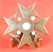 Spanienkreuz in Bronze ohne Schwerter (Schickle) - TOP...