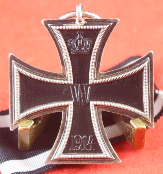 Eisernes Kreuz 2.Klasse 1914 am Band  (CD 800) - TOP STÜCK