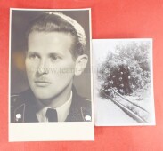2 x Foto / Postkarten Panzerjacke