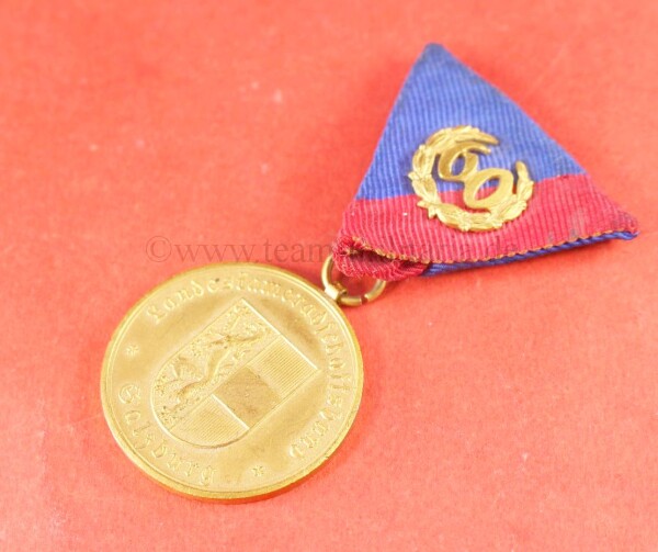 Medaille Landeskameradschaftsbund Salzburg 60 Jahren am Trageband