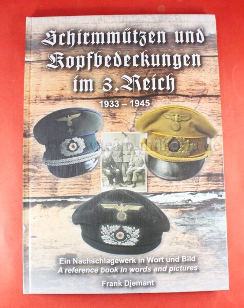 Buch - Schirmmützen und Kopfbedeckungen im 3 Reich 1933-1945