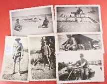 6 x Fotos Afrikakorps / Tobruk 1941
