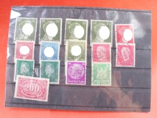 15 x Briefmarken Adolf Hitler /  Friedrich Ebert /...