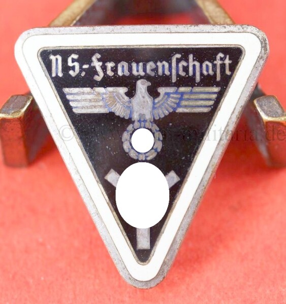 Mitgliedsabzeichen Nationalsozialistische Frauenschaft (NSF) - Kreisleitung/engerer Stab (M1/54) - SELTEN