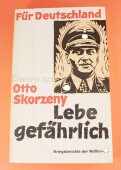Originalunterschrift Otto Skorzeny in seinem Buch...